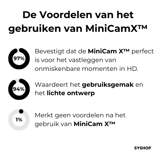 Laatste Dag 50% Korting!🔥I MiniCam X™ - Leg je mooiste momenten vast