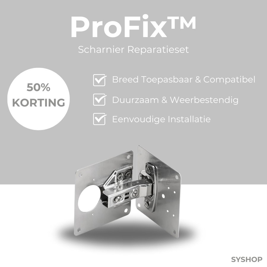Laatste Dag 50% Korting!🔥I ProFix™ Scharnier Reparatieset