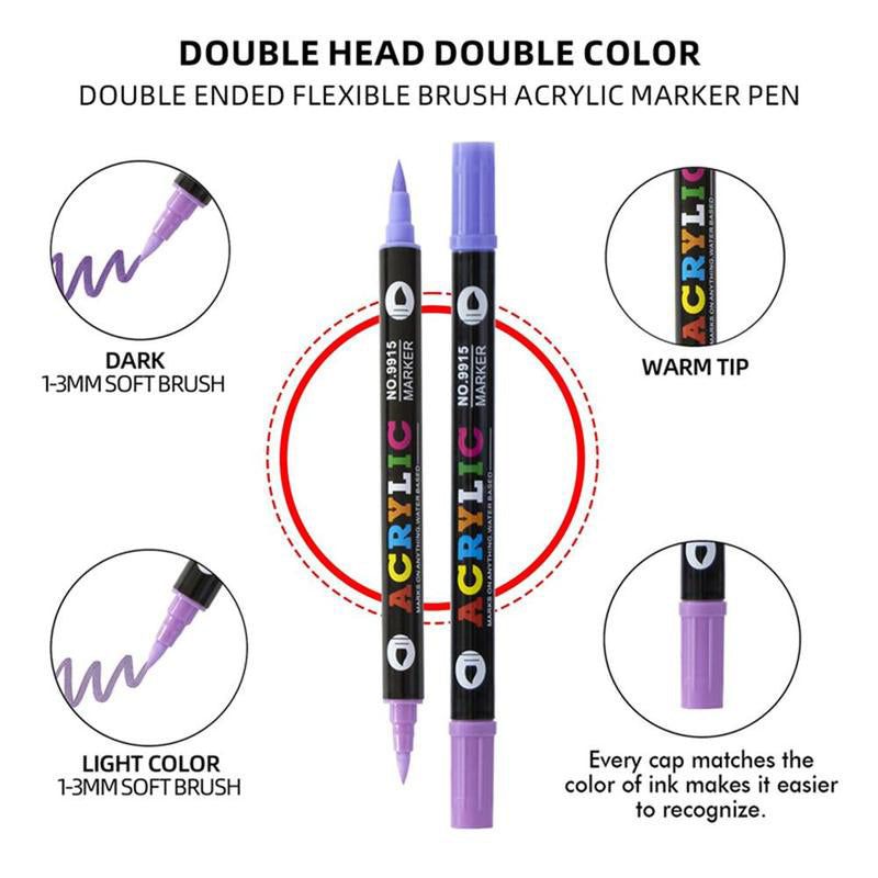 Laatste Dag 1+1 Gratis!🔥I Vividuo™ — Premium acrylmarkers