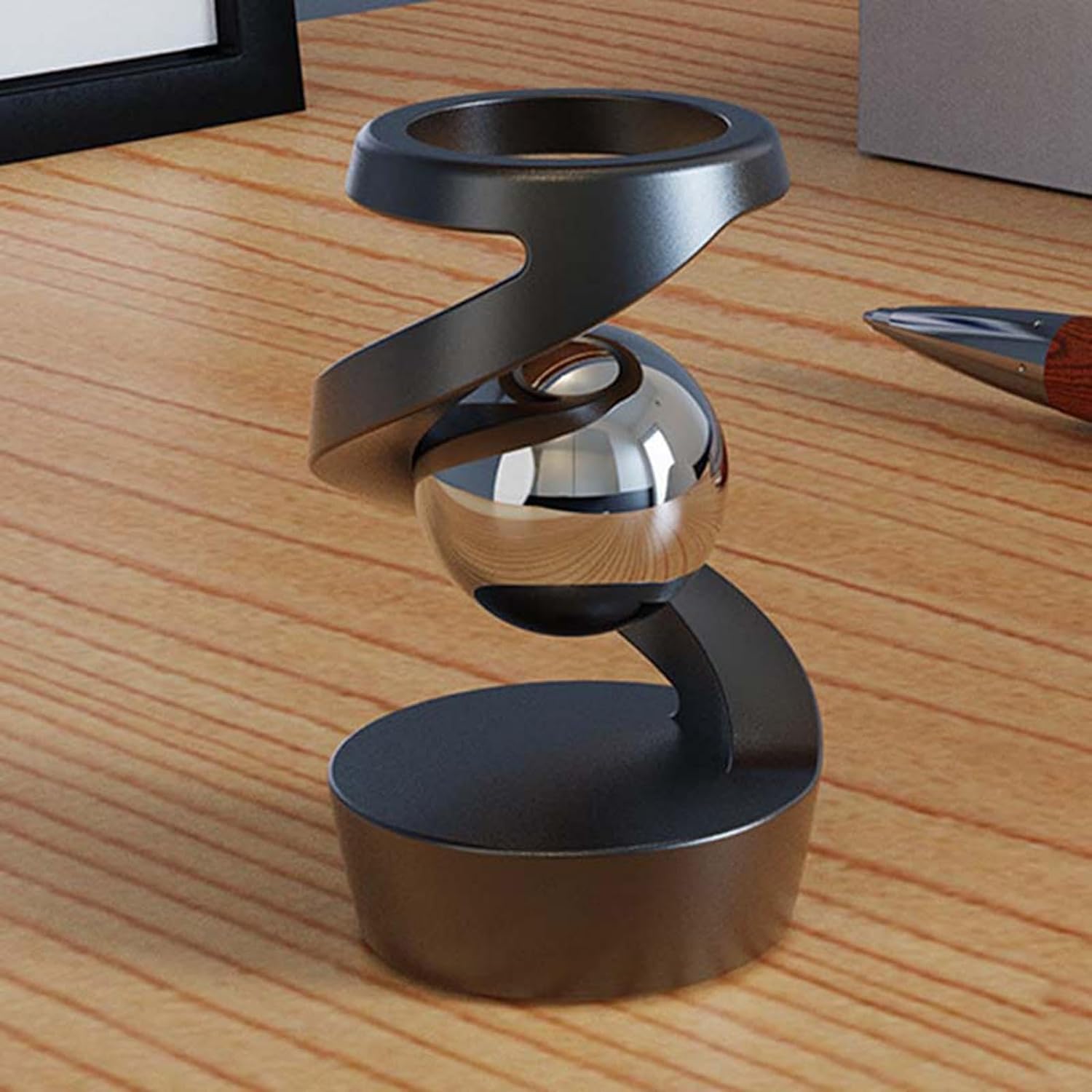 Laatste Dag 50% Korting!🔥I FloatMotion™ – Zwevend Kinetisch Bureauspeeltje