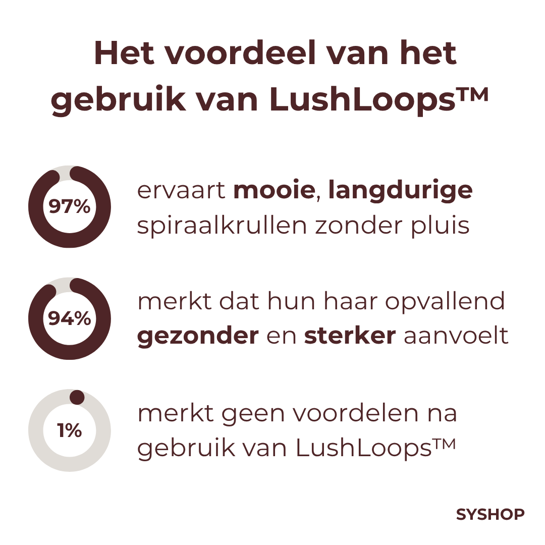 Laatste Dag 1+1 Gratis!🔥I LushLoops™ - Perfecte Krullen Zonder Hitte