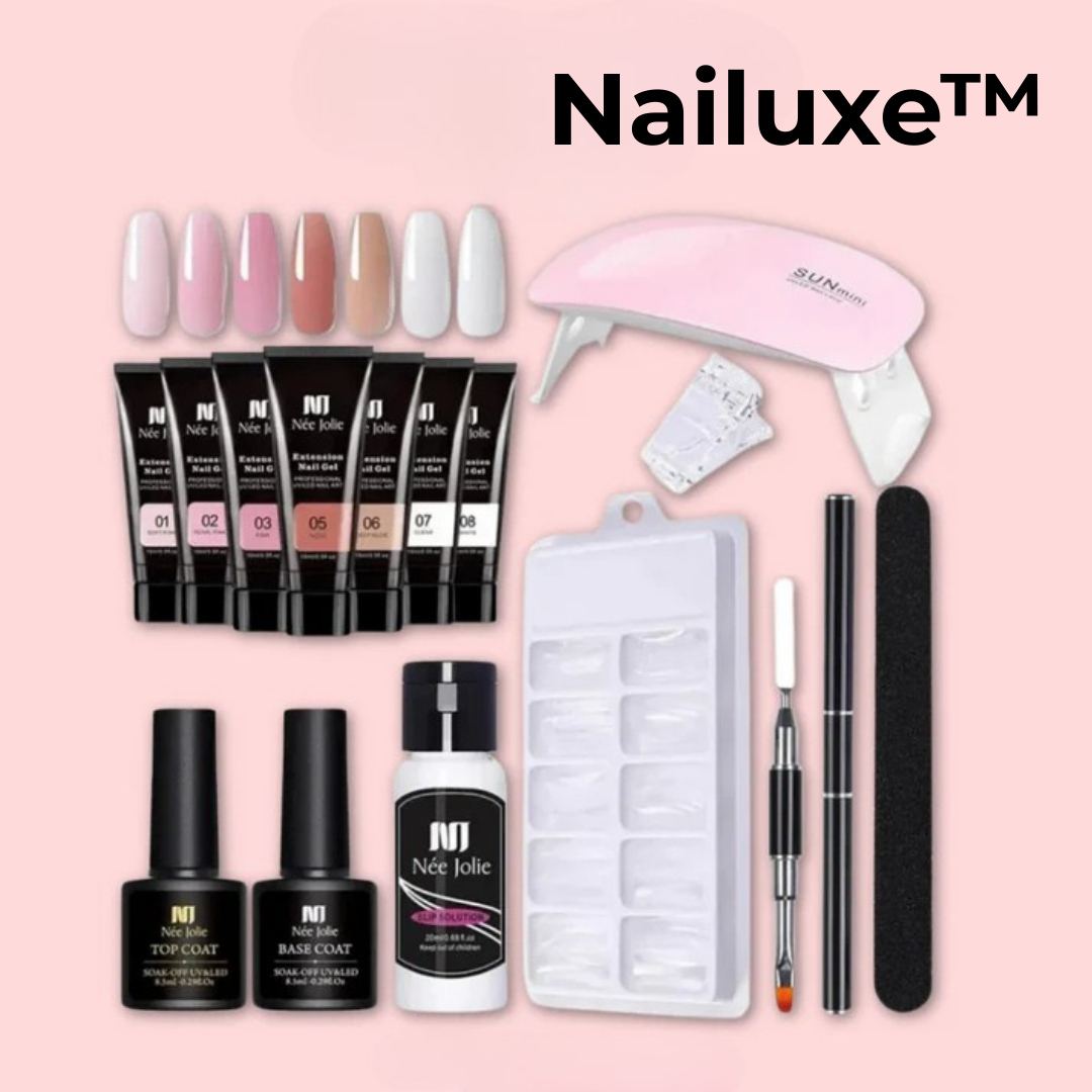 Laatste Dag 50% Korting!🔥I Nailuxe™ – Perfecte Polygel Nagels in 10 Minuten