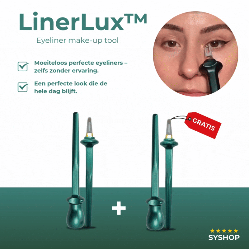 Laatste Dag 1+1 Gratis!🔥I LinerLux™ - Moeiteloze Perfecte Eyeliner