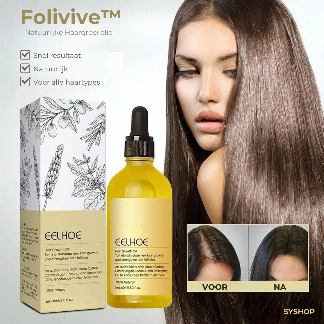 Laatste Dag 50% Korting!🔥I Folivive™ - Natuurlijke olie voor haargroei