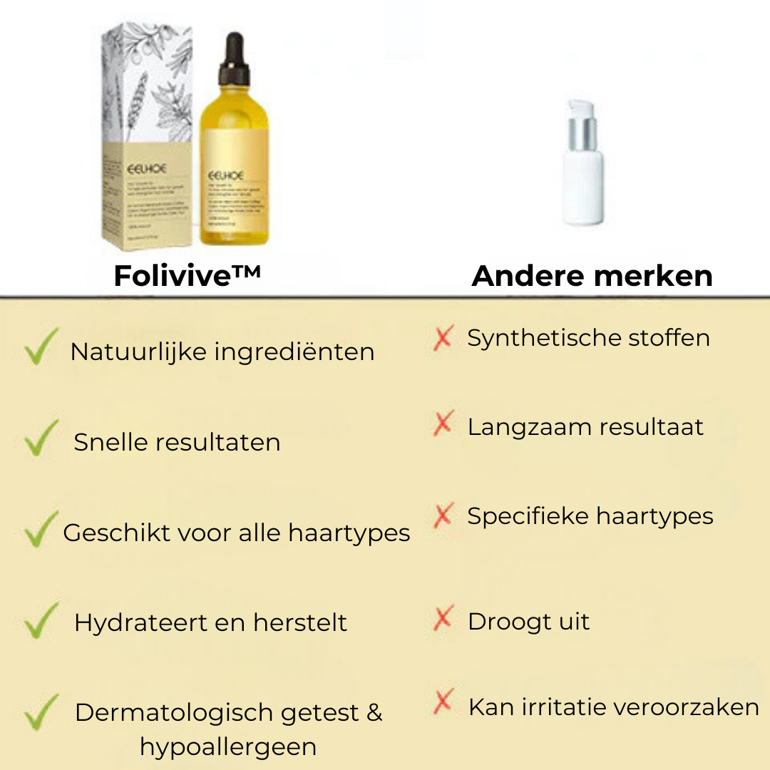 Laatste Dag 50% Korting!🔥I Folivive™ - Natuurlijke olie voor haargroei