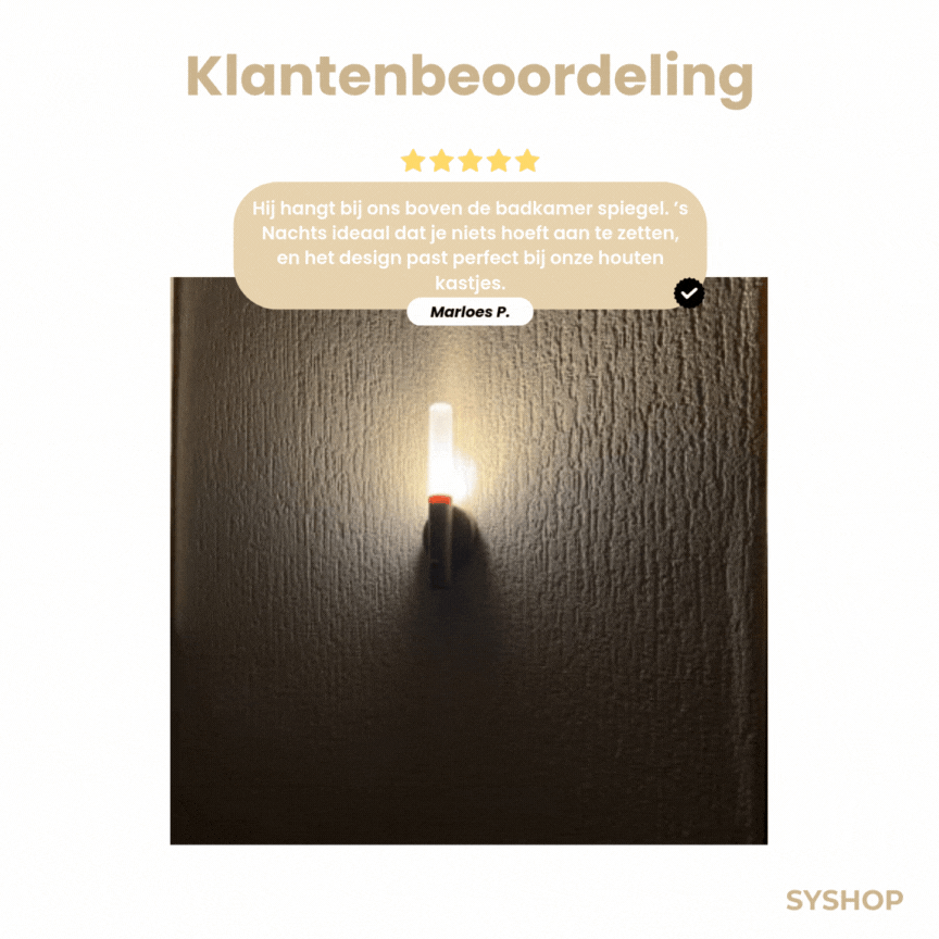 Laatste Dag 1+1 Gratis!🔥I AuraLume™ – Slimme Draadloze LED-Lamp