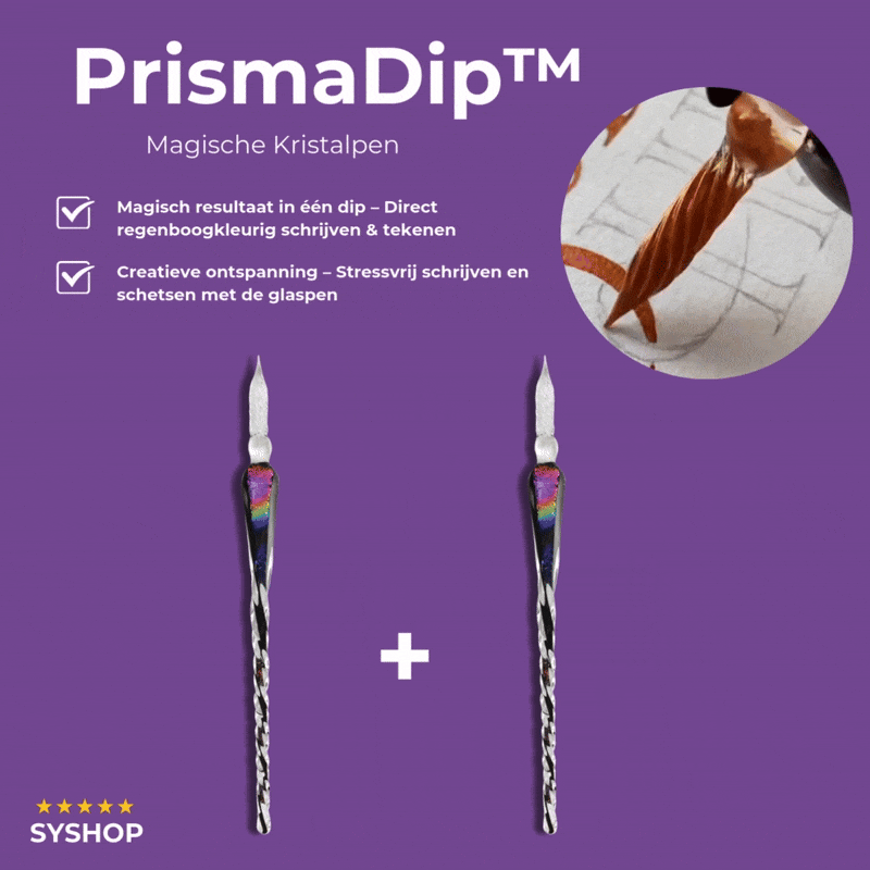 Laatste Dag 1+1 Gratis!🔥I PrismaDip™ - Magische Kristalpen