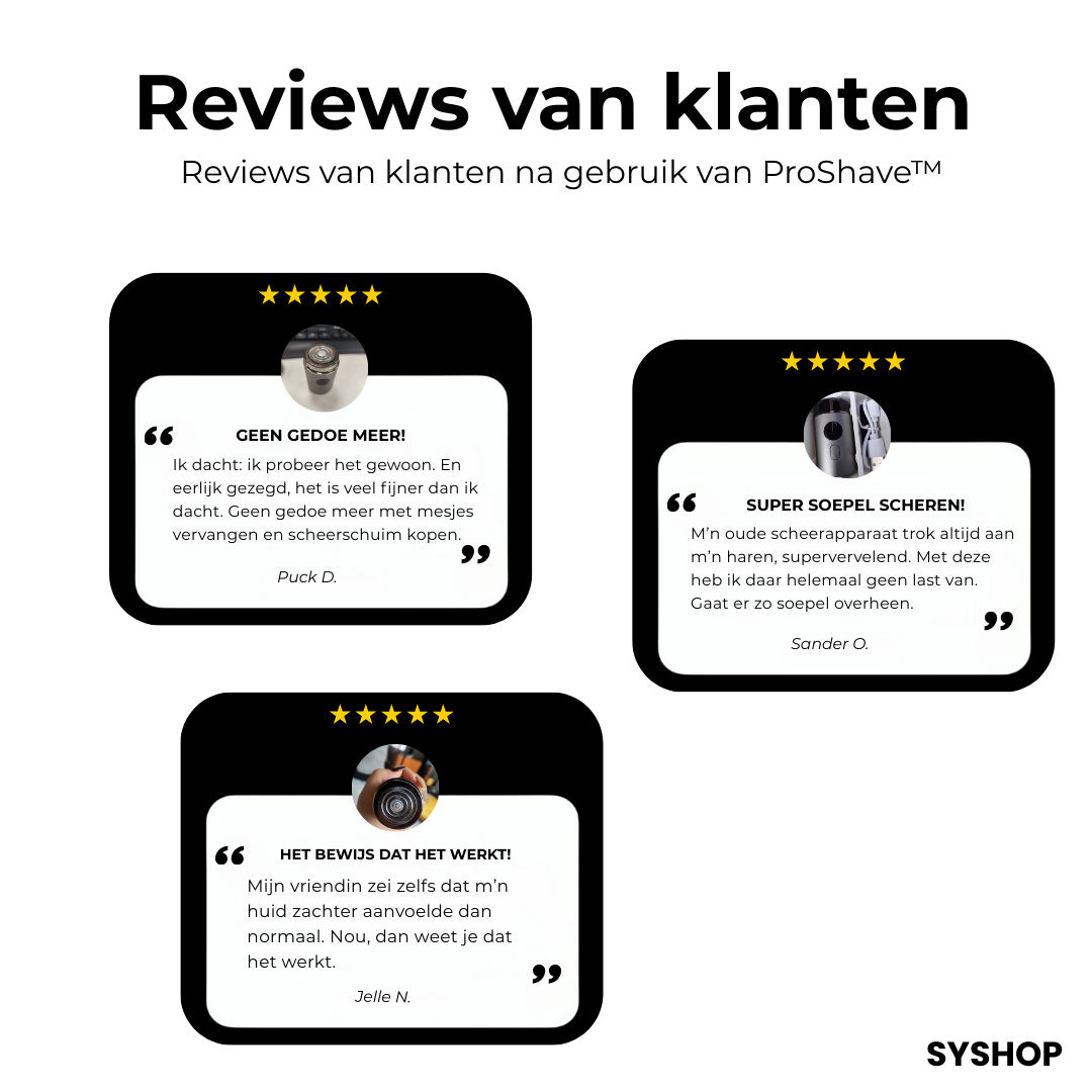 Laatste Dag 1+1 Gratis!🔥I ProShave™ - Pijnloos scheren zonder snijwonden!