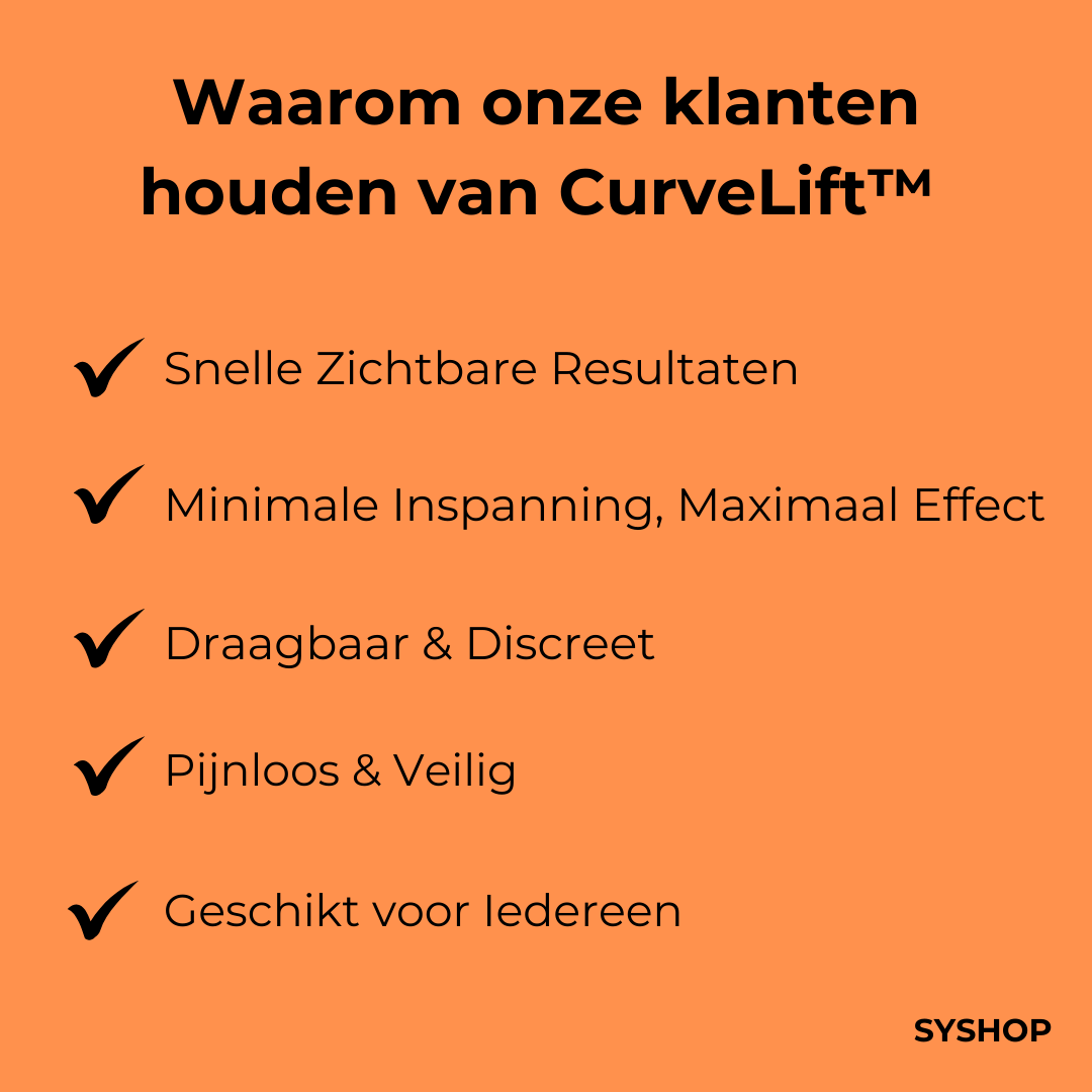 Laatste Dag 50% Korting!🔥I CurveLift™ - Stevige, Ronde Billen Zonder Sportschool!