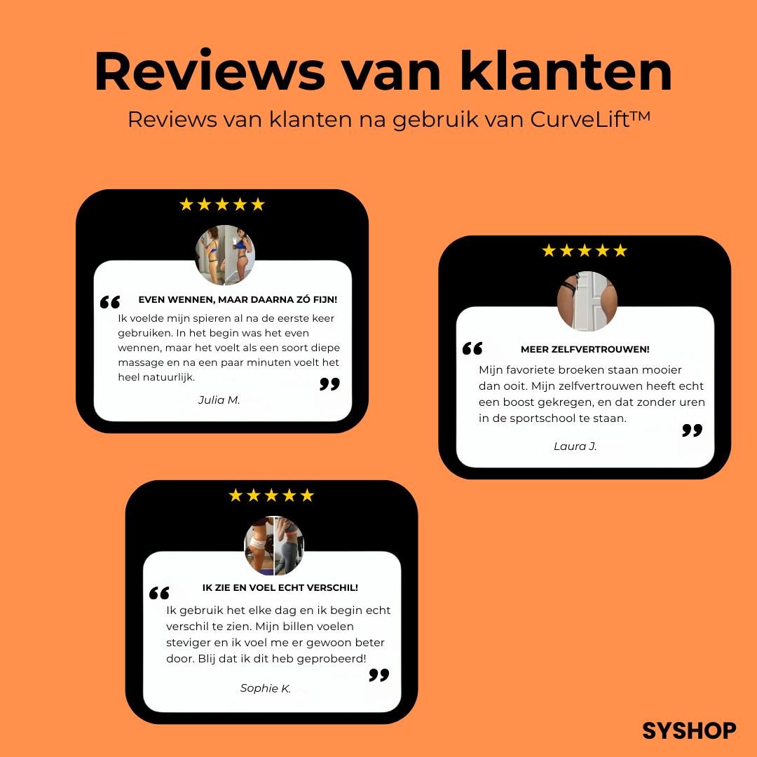 Laatste Dag 50% Korting!🔥I CurveLift™ - Stevige, Ronde Billen Zonder Sportschool!