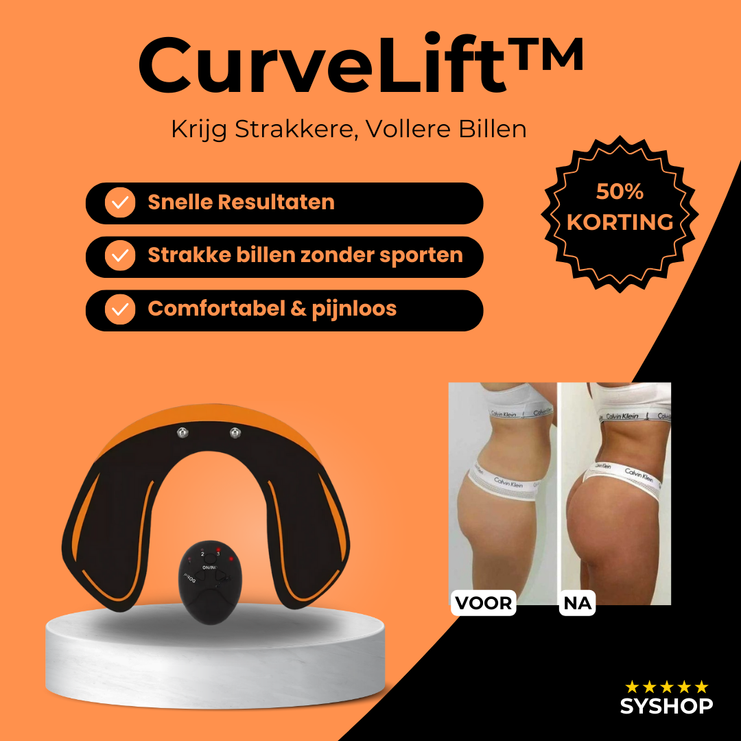 Laatste Dag 50% Korting!🔥I CurveLift™ - Stevige, Ronde Billen Zonder Sportschool!