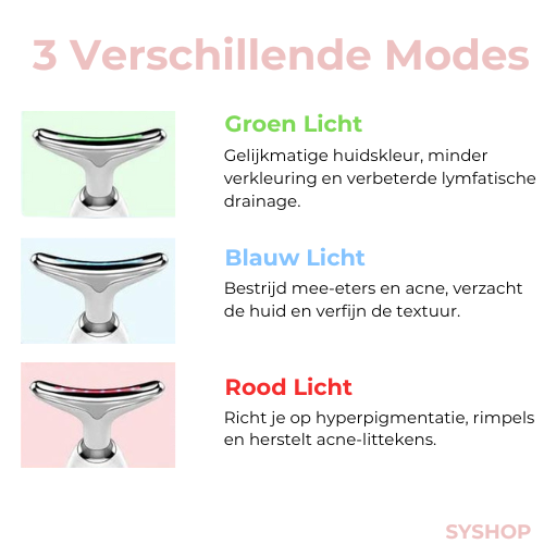 Laatste Dag 1+1 Gratis!🔥I VivaGlow™ - Stralende Huid in Één Stap met LED-Lichttherapie