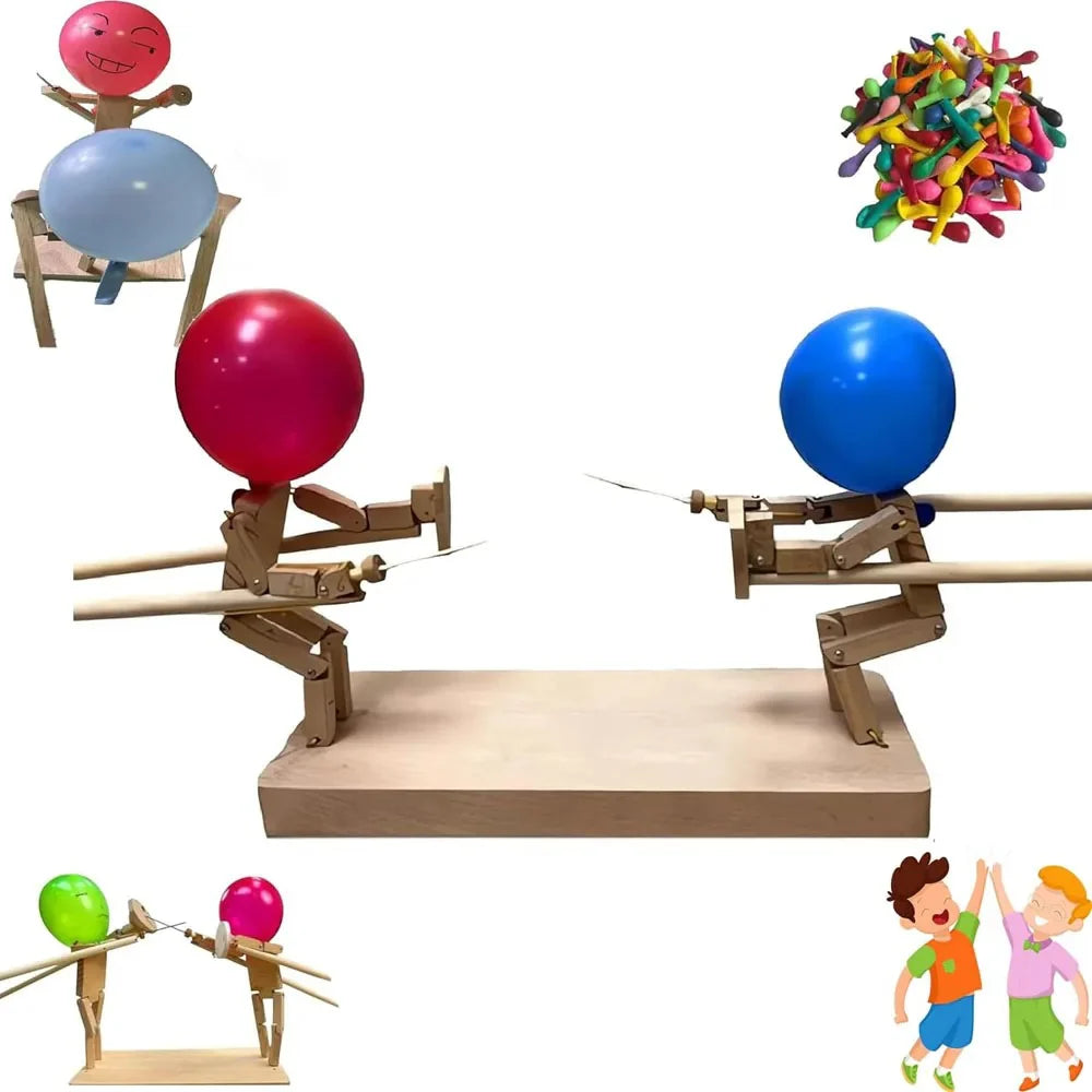 Laatste Dag 50% Korting!🔥I PopRivals™ – Houten Ballon Duel