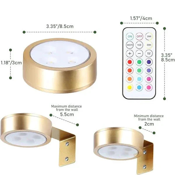 Laatste Dag 50% Korting!🔥I LumaGlow™ – Sfeervolle Magnetische Wandlamp