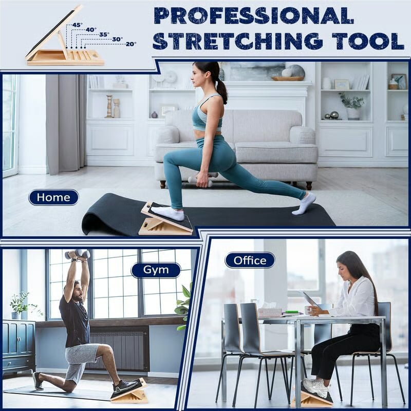 Laatste Dag 50% Korting!🔥I StretchMaster™ - Draagbaar Houten Stretchboard