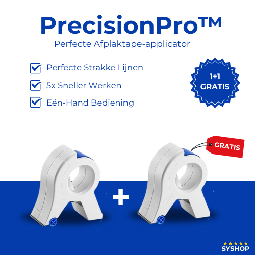 Laatste Dag 1+1 Gratis!🔥I PrecisionPro™ - Perfecte applicator voor afplaktape
